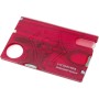 Мультитул Victorinox SwissCard NailCare Transparent Red (0.7240.T)