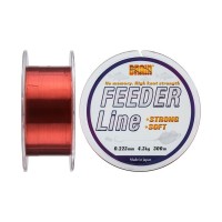 Волосінь Brain Feeder 300 m 0,223 mm #1.7, 4.3 kg, 9.5 lb, ц.: copper (1858.70.03)