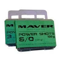 Грузило Maver набір Power Shots 9/0 (2.603g) 100g (1300.36.03)