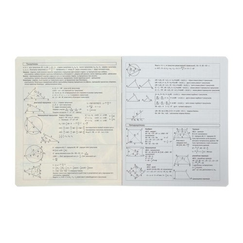 Зошит ZiBi предметний BLACK, 36 аркушів, клітинка, геометрія (ZB.1730-03)
