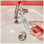Ключ KNIPEX трубний переставний з резиновою накладкою (81 13 250)