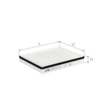 Фільтр салону ALPHA FILTER AF5010 Фільтр салону ALPHA FILTER AF5010