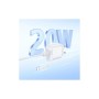 Зарядний пристрій HOCO C109A USB-C PD20W + cable USB-C to Lightning white (6942007656665)