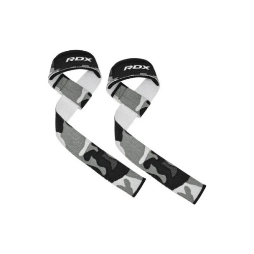 Кистьові лямки RDX W1 Gym Single Strap Camo Gray Plus (WAN-W1CG+)