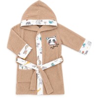 Халат дитячий Miniworld махровий (16927-92B-beige)