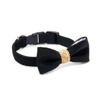 Нашийник для тварин Chloe's Home Royal чорний M (CLH1868)