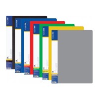 Папка з файлами Economix Light А4 з 40 файлами, асорті (E37604)