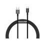 Дата кабель USB 2.0 AM to USB-C 2.0m 3A Black Baseus (CATYS-A01)