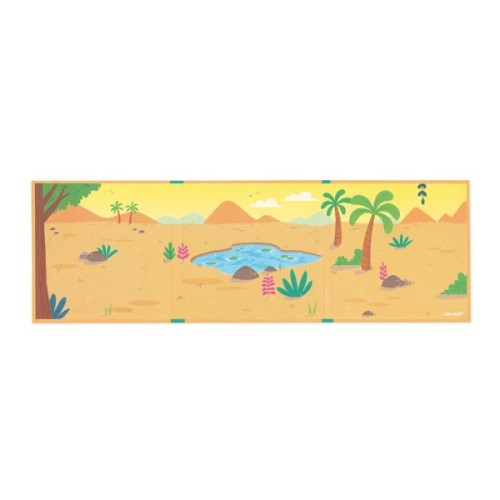 Розвиваюча іграшка Janod Магнітні історії Динозаври 30 елементів (J05450)