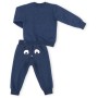 Набір дитячого одягу Breeze з котиком на кишені (9701-80B-blue)
