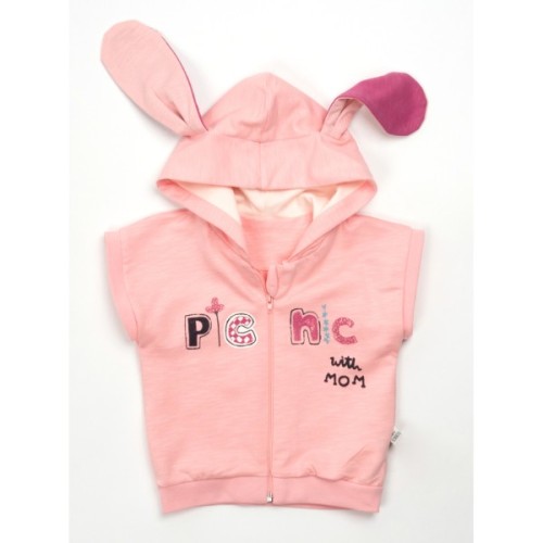 Набір дитячого одягу Tongs з жилетом (4054-74G-pink)