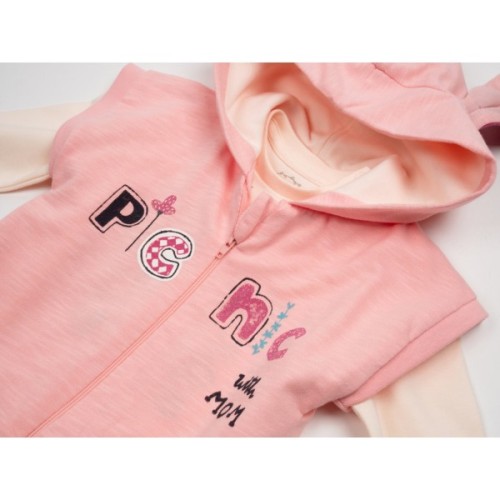 Набір дитячого одягу Tongs з жилетом (4054-74G-pink)