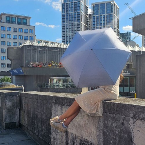 Парасоля Fulton L924-040065 Parasoleil-2 UV Blue Chambray (L924-040065)