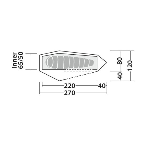 Намет Robens Cress 1 Pro (130397) (931595)