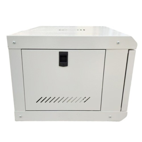 Шафа настінна GEAR 6U 19" 600x600x300 мм, + полка 19", grey (GWMSN-6U-600-600G)
