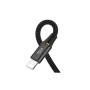 Дата кабель USB 2.0 AM to Lightning + Micro 5P + USB-C 1.2m 3.5A black Baseus (CA1T4-B01)