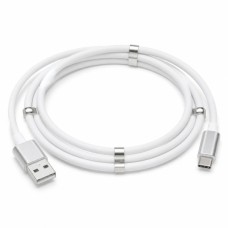 Дата кабель USB 2.0 AM to USB-C 1.0m 2.4A white XoKo (XK-UTC-001-WH)