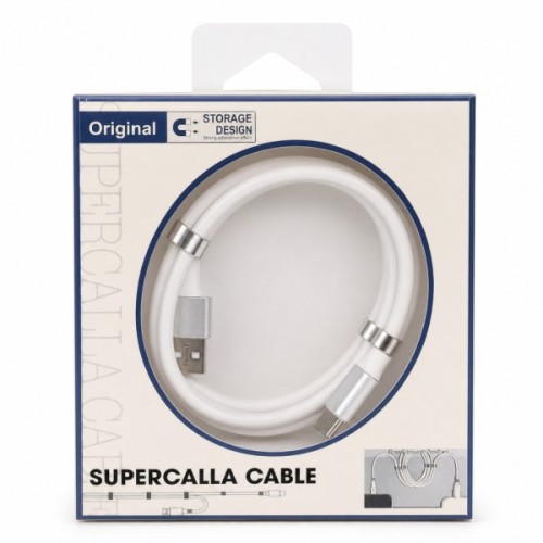 Дата кабель USB 2.0 AM to USB-C 1.0m 2.4A white XoKo (XK-UTC-001-WH)