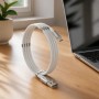 Дата кабель USB 2.0 AM to USB-C 1.0m 2.4A white XoKo (XK-UTC-001-WH)