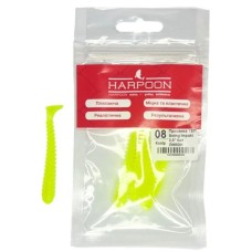 Силікон рибальський Harpoon ТЕП Swing Impakt 2,5" 008 Лимон (відбиває ультрафіолет) 4шт (7407000009263) Силікон рибальський Harpoon ТЕП Swing Impakt 2,5" 008 Лимон (відбиває ультрафіолет) 4шт (7407000009263)