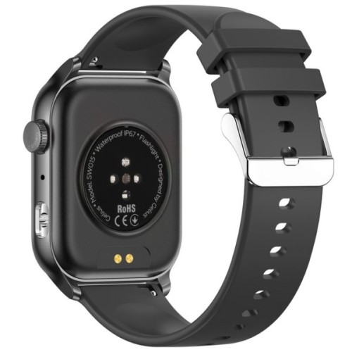 Смарт-годинник Gelius GP-SW015 Amazwatch Light Black (2099901012722)