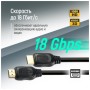 Кабель мультимедійний HDMI M to HDMI M 10.0m V2.0 4K60Hz black ColorWay (CW-CBHD081-BK)