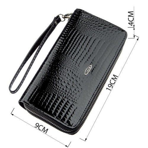 Гаманець Kivi З екошкіри Чорний (19026)