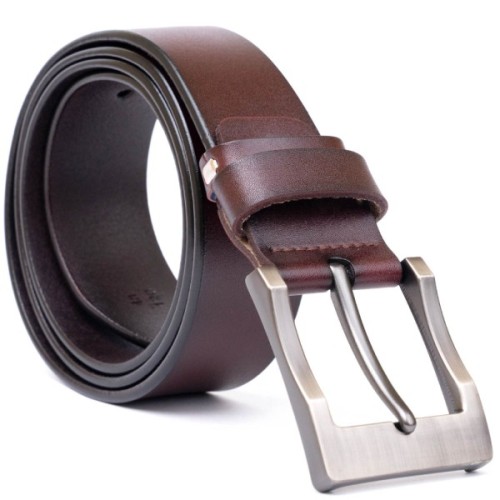 Ремінь Vintage Чоловічий з класичною пряжкою Коричневий (20357)