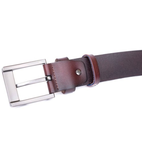 Ремінь Vintage Чоловічий з класичною пряжкою Коричневий (20357)