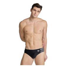 Плавки Arena Kikko V Swim Briefs 006750-510 чорний, білий 85 (3468337061489)