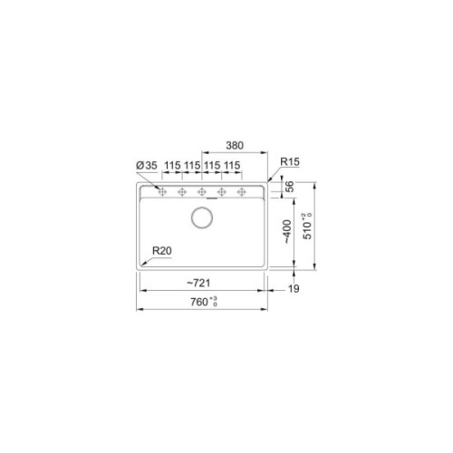 Мийка кухонна Franke 114.0720.003