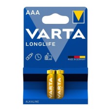 Батарейка Varta AAA Longlife лужна * 2 (04103101412)