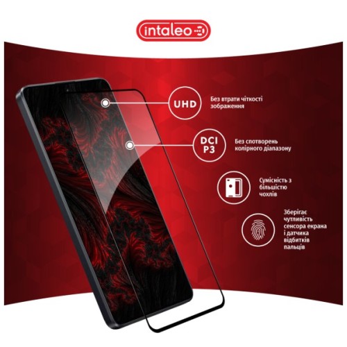 Скло захисне Intaleo Full Glue Xiaomi Poco X6 Pro Black (1283126588723)