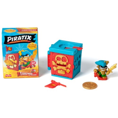 Ігровий набір Piratix сюрприз Golden treasure Фортеця (PPX1D212IN00)