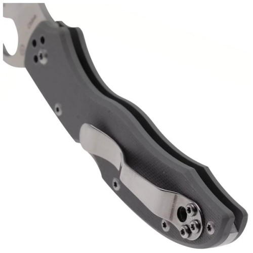 Ніж Spyderco Byrd Gooney 9Cr14MoV G-10 Grey (BY24GPGY)