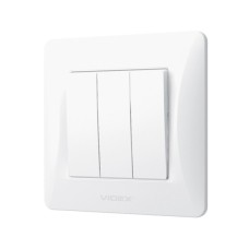 Вимикач Videx BINERA 3кл білий (VF-BNSW3-W)