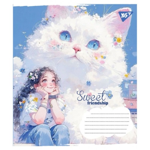 Зошит Yes Sweet Friendship А5 12 аркушів лінія (767862)