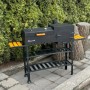 Мангал Metalzavod Геліос на 8 шампурів 4мм з пічкою (MBK8P-4R-T)