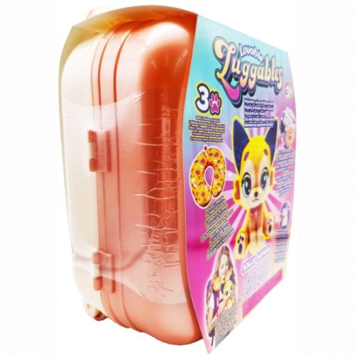 Ігровий набір Lovable Luggables М'яка іграшка Solly з подушкою і валізкою (815887029507)