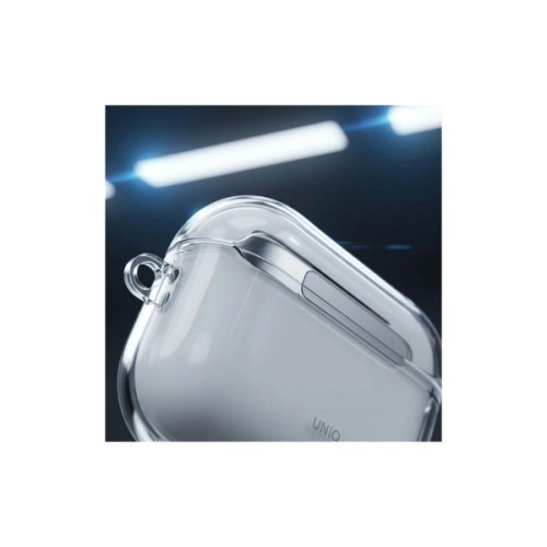Чохол для навушників Uniq Чохол UNIQ Glase для AirPods Pro 3 Прозорий UNIQ-AIRPODSPRO3-GLSGCLR 8886463696798 (8886463696798)