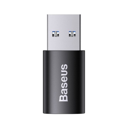 Перехідник USB 3.1 M to USB-C F black Baseus (ZJJQ000101)
