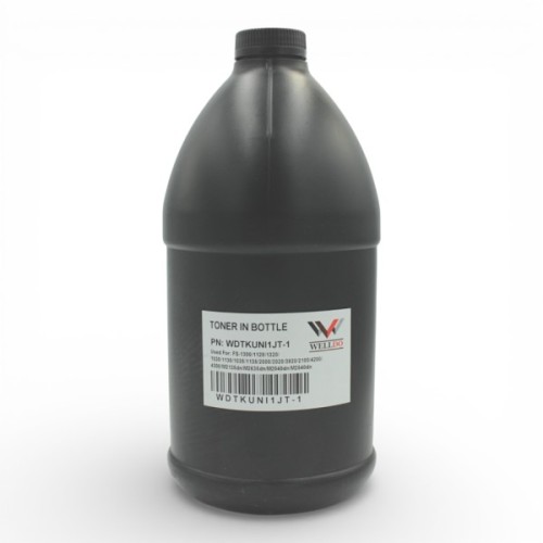 Тонер Kyocera TK-100/120/130/160/1130/1140/1150/TK-410/420 1кг Welldo (WDTKUNI1JT-1)