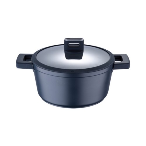 Каструля MasterPro Indigo з кришкою 24 см 4,5 л (BGMP-7979)