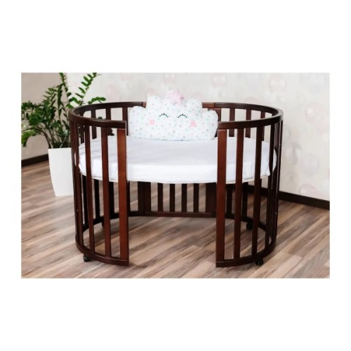 Ліжечко Angelo трансформер 7-в-1 (горіх) (11027)