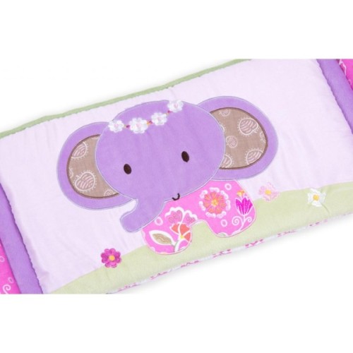 Дитячий постільний набір Luvena Fortuna з малюнком слоненяти (33010)