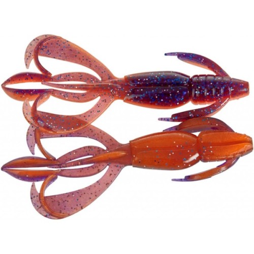 Силікон рибальський Keitech Crazy Flapper 4.4" (6 шт/упак) ц:pal#09 violet fire (1551.10.74)