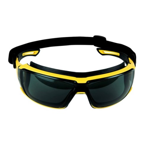 Захисні окуляри Stanley Rubber Gasket, тоновані, полікарбонатні, з м'якими гумовими дужками (SYE15-21D)