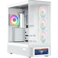 Корпус для ПК Modecom VOLCANO AQ500 ARGB LCD 6,2 (MC-A-AQ500-4FA-W)