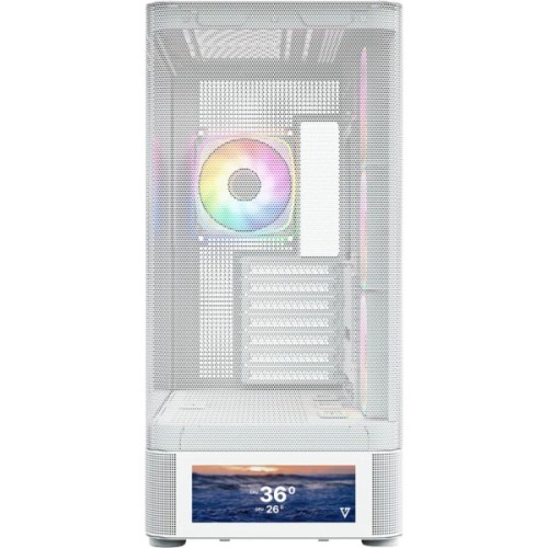 Корпус для ПК Modecom VOLCANO AQ500 ARGB LCD 6,2 (MC-A-AQ500-4FA-W)