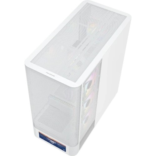 Корпус для ПК Modecom VOLCANO AQ500 ARGB LCD 6,2 (MC-A-AQ500-4FA-W)